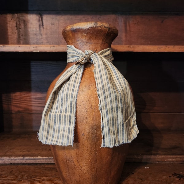 Primitive hand distressed Vase