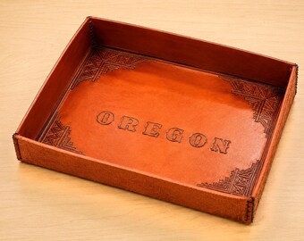 DIY Leather Valet Tray Kit – Master Craft (Complete Kit)
