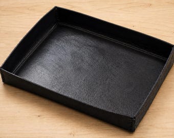 DIY Leather Valet Tray Kit – Core Build | Beginner-Friendly, Full-Grain Leather