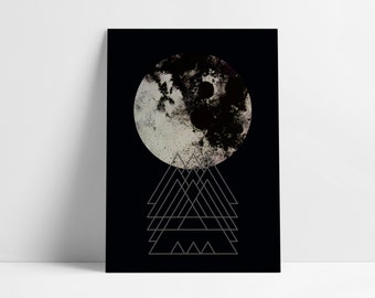 FULL MOON Postkarte