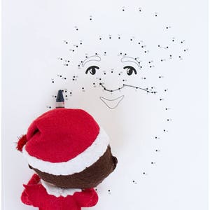 Christmas Connect the Dots, Elf Connect Dot, Christmas Elf Accessories ...