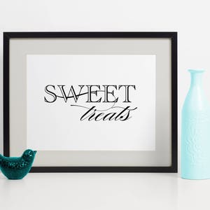 Wedding Dessert Sign, Sweet Treats Dessert Sign, Dessert Table Sign, Dessert Table Idea, Wedding Dessert Table, Dessert Table Signs