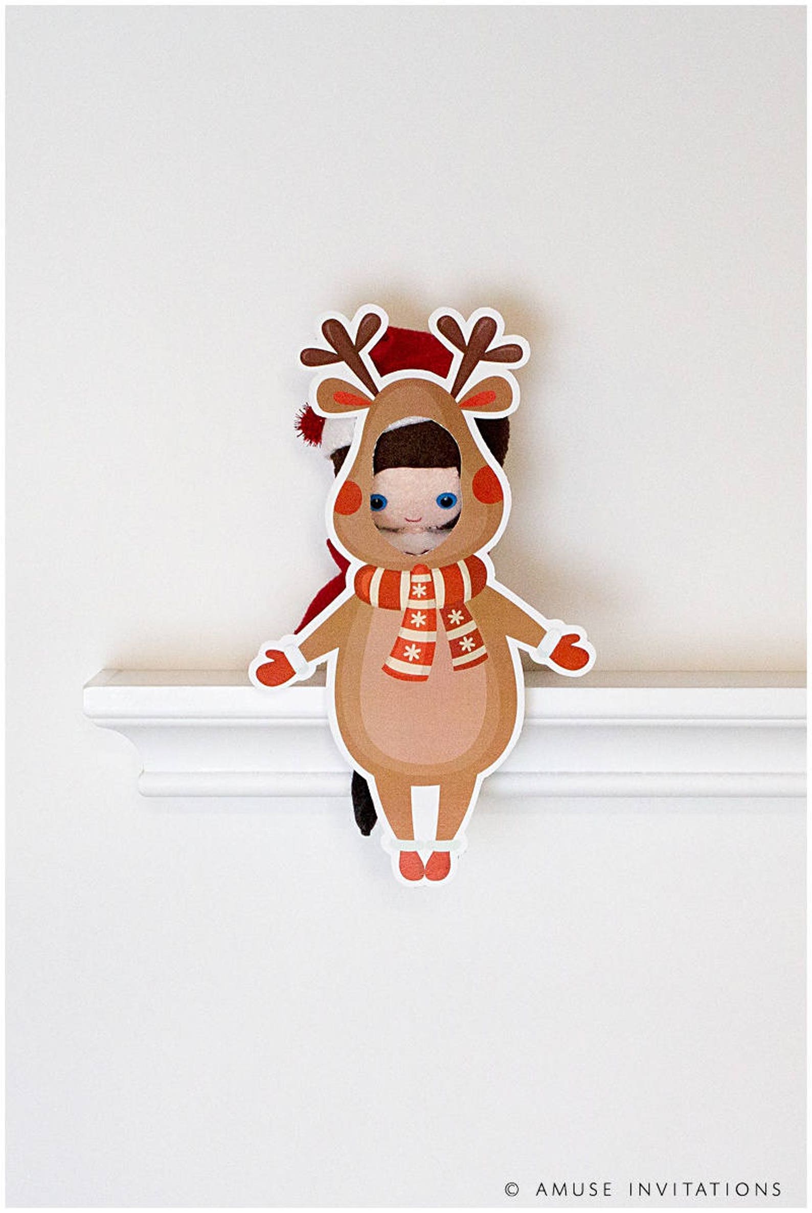 Elf Reindeer Disguise, Elf Reindeer Dressup, Christmas Elf Accessories ...