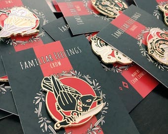 Familiar Feelings Enamel Pins