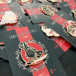 Familiar Feelings Enamel Pins