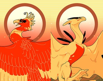 Pokemon: Legendary Bird Prints