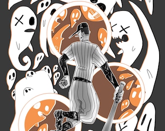 The Batter OFF Game Art Print: Purify (11x17 inches)