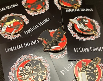 Familiar Feelings II Enamel Pins