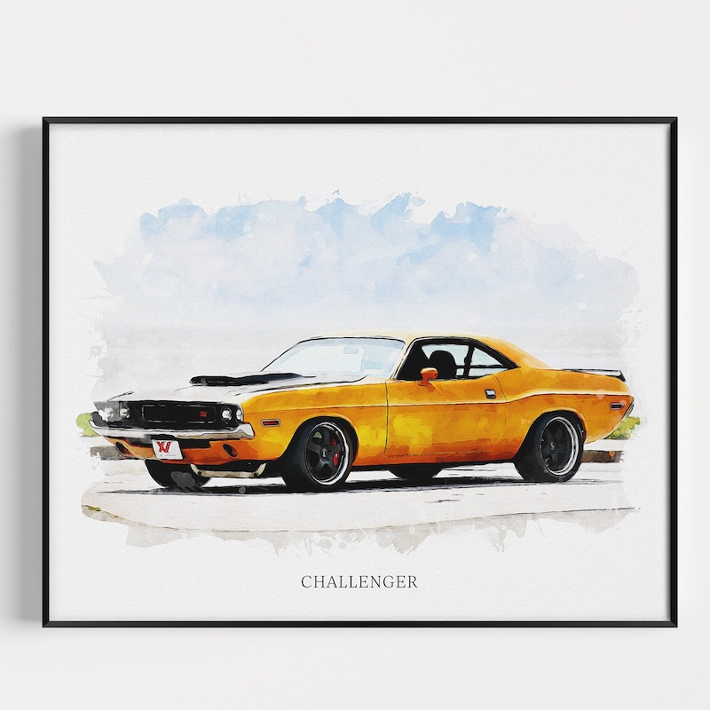 Custom Car Art Hand Made - Etsy