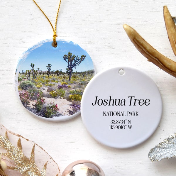 Joshua Tree National Park Christmas Tree Ornament