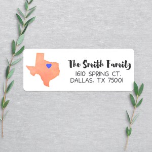 Address Labels, Return Address Labels, Address Label, Address Sticker, Moving, Custom, Personalized