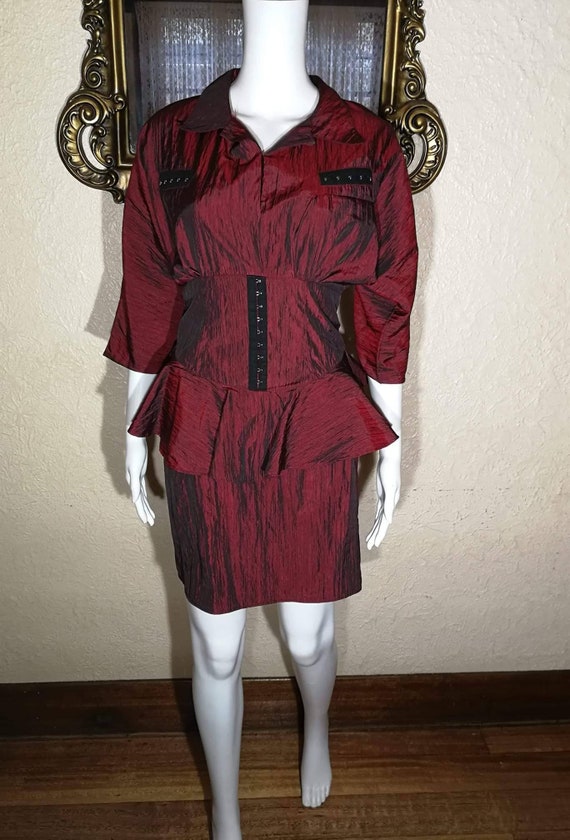 miss selfridge burgundy dress self-portrait - Burgundy Rhinestone Mesh Cut Out Midi Dress