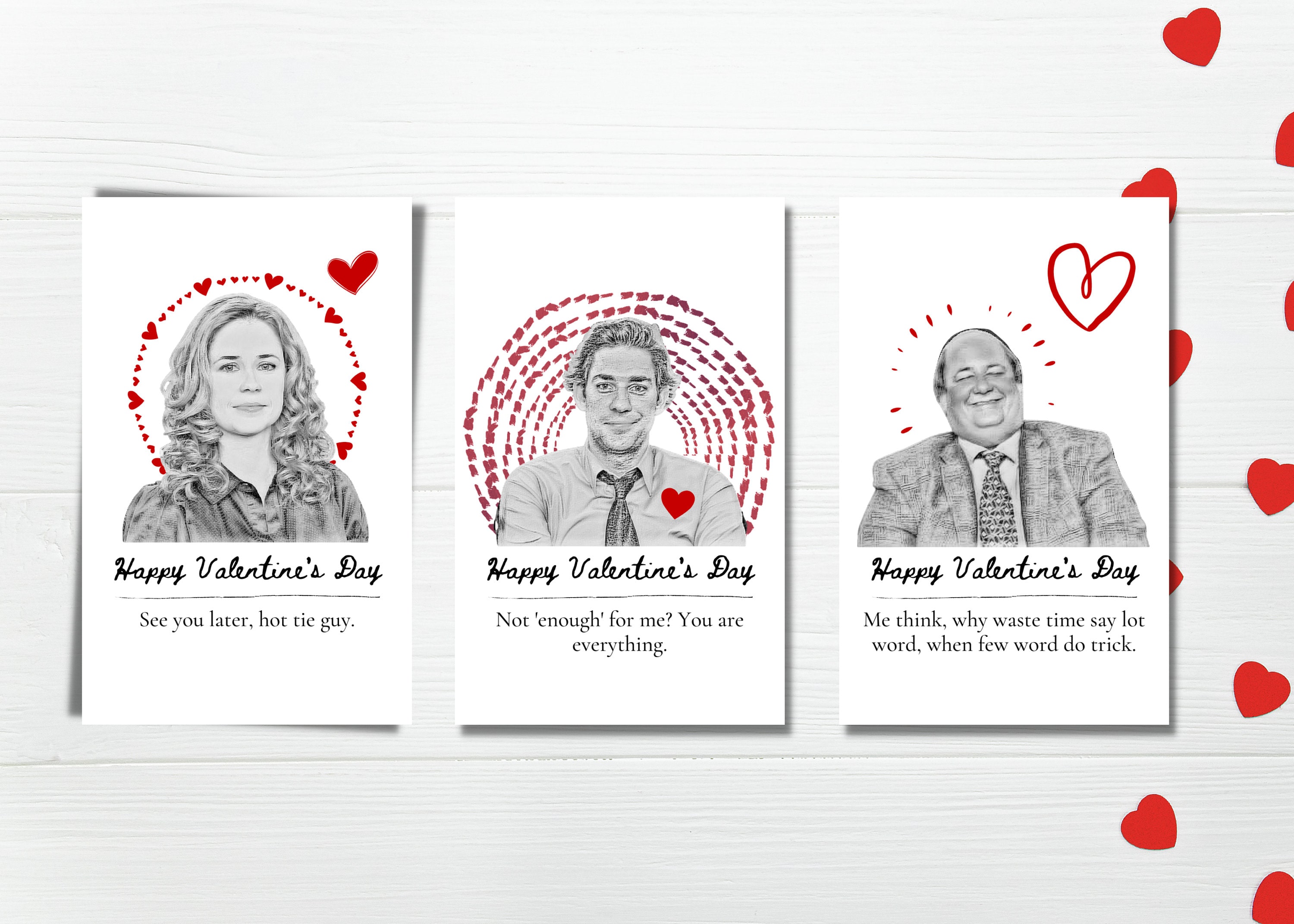 The Office Printable Valentine's Day Cards | Friend Valentine's Day ...