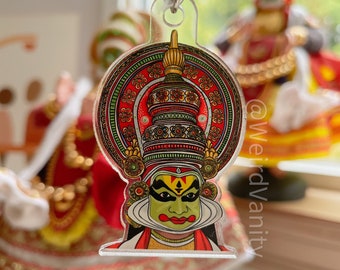 Kathakali Kerala dance Acrylic keychain