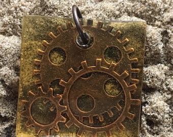 Gears of years slipping into resin