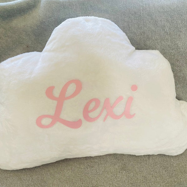 Personalised Cloud Pillow