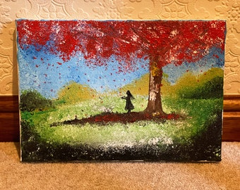 Canvas Painting- Her World