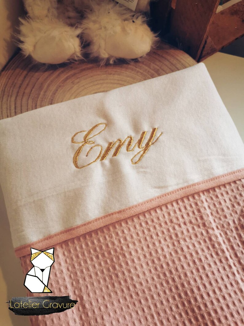Personalized Child and Baby Blanket Embroidery Etsy