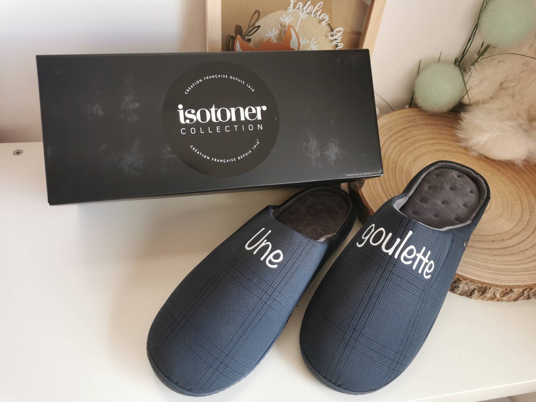 Chaussons personnalisé – House of Box