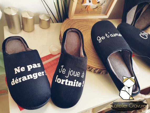 photo sur chaussons en cadeau personnalisé, votre photo sur