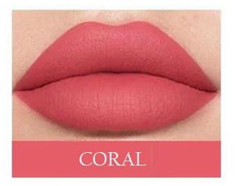 Rossetto liquido opaco Coral - Velveteen Mattes