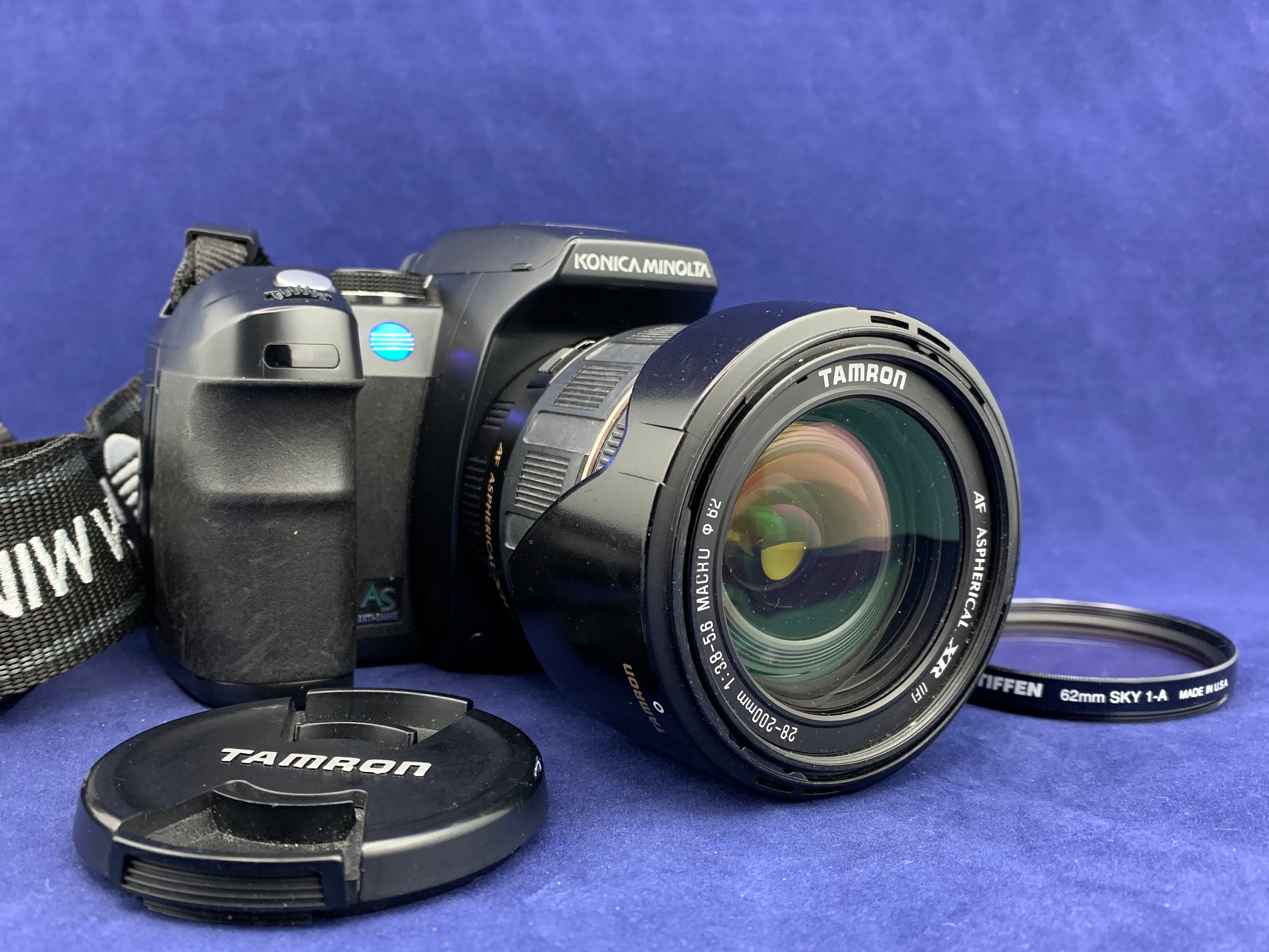 Digital Cameras Konica Minolta Maxxum Lens Minolta D5d Digital Slr