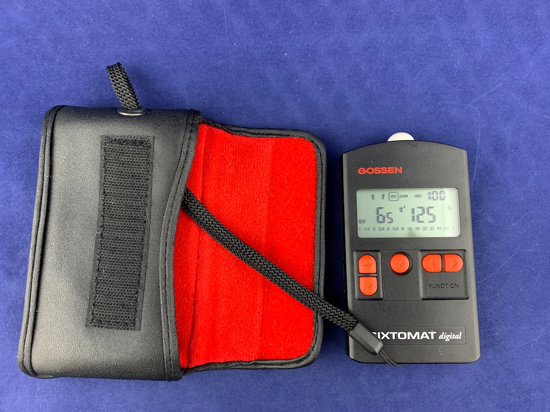 Gossen Sixtomat Digital Light Meter Etsy