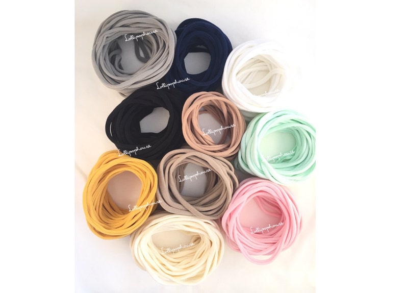 50 Pieces Wholesale Nylon Headbands Skinny 65 Cents AUD Etsy Australia
