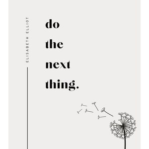 Elisabeth Elliot Quotes | Inspirational Quotes | Christian Quotes | Inspirational Digital Prints