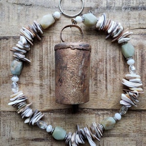 Seashell Door Chime, Hanging Bell Wind Chime.