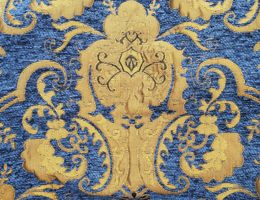 Brocade Fabric by the Yard - in Many Colors - Etsy