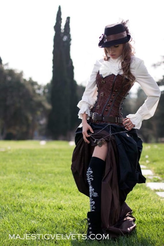 Medieval Renaissance Steampunk Corset  My Steampunk Style –  my-steampunk-style