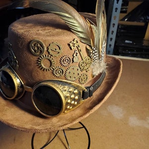 Brown Steampunk Hat