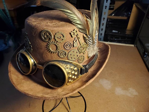 Brown Steampunk Hat