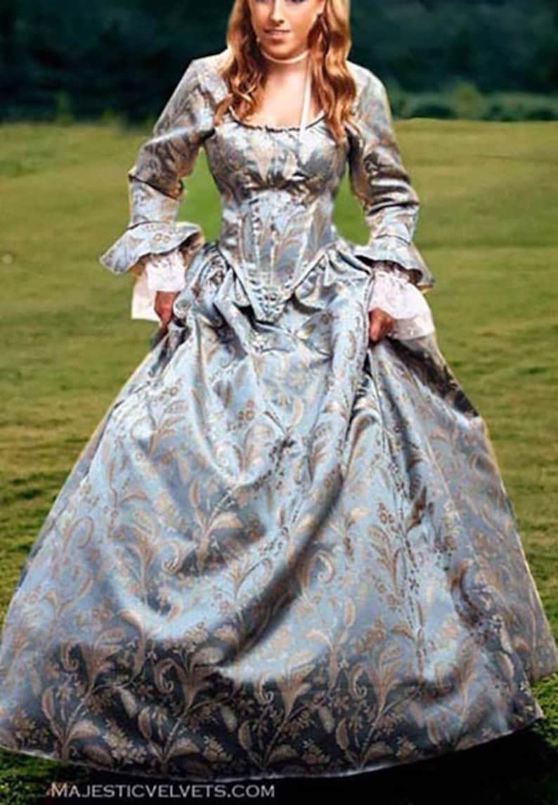 Baby Blue Marie Antoinette 18th c. Dress Halloween Renaissance | Etsy