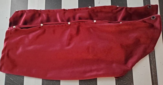 Velvet Pearled Sleeves - in many colors for Renaissance Dickens Cosplay Victorian Festival