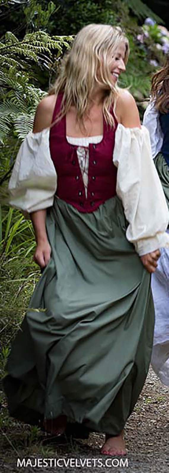 Renaissance Peasant Dress Costume