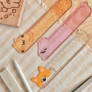 Pawfect Precision Acrylic Ruler