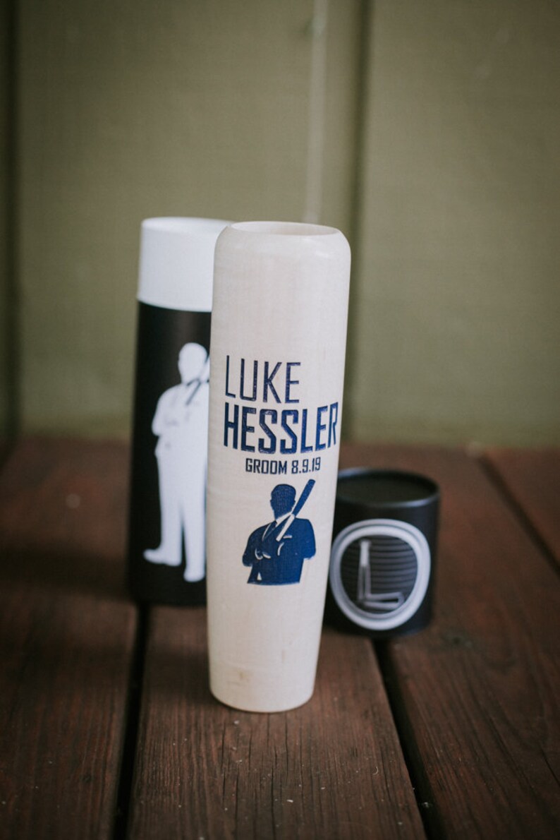 Customizable Baseball Bat Mugs Personalized Groomsmen Gifts Etsy