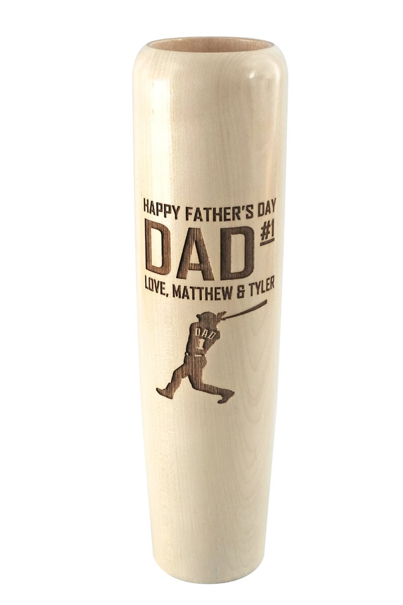 Personalized Baseball Bat Mugs for Dad the 1 Unique Fathers Etsy