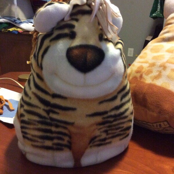 Tiger Pillow Pet Etsy