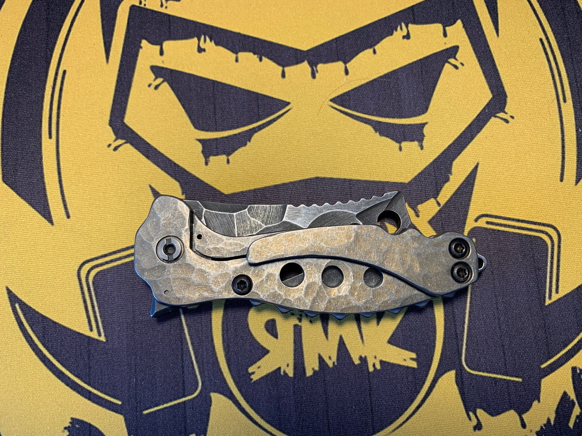 Small Ratchet Folding Knife