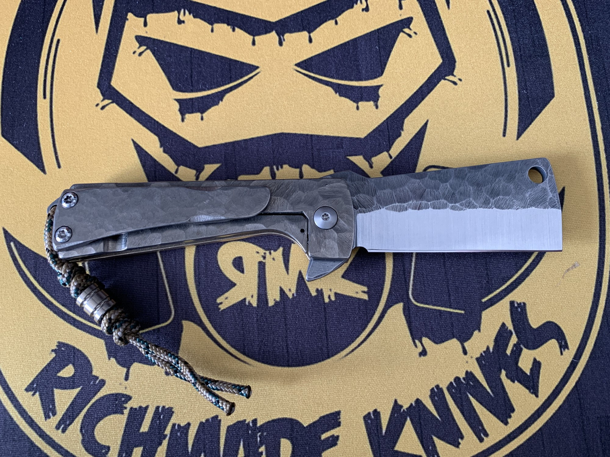 Brass Baby Fat Bastard Folding Knife