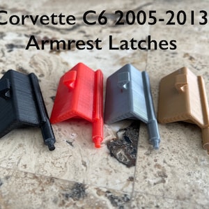 Corvette C6 Accoudoir Loquet Qté 2