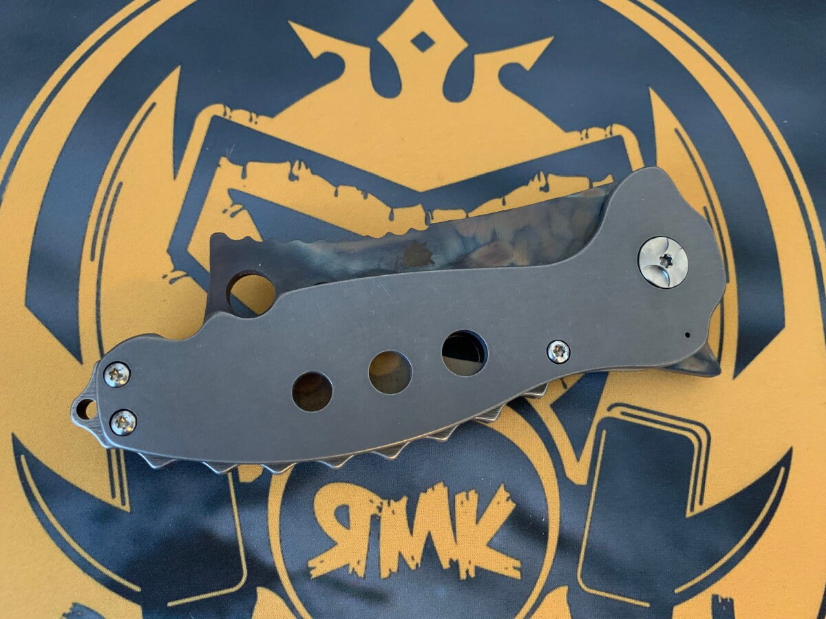 Large Ratchet Folding Knife