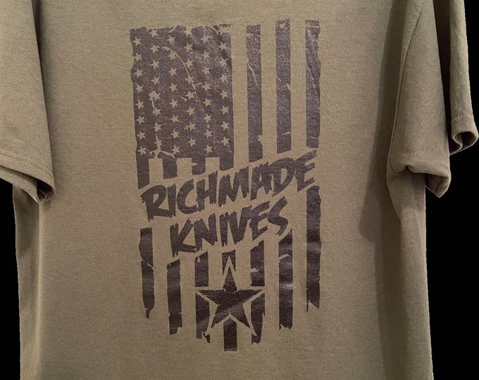 RichMade Knives USA Flag T-Shirt