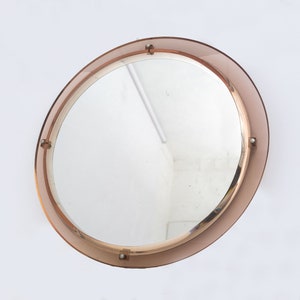 Specchio Ovale da Appendere al Soffitto, Specchio da Trucco per Vanità da  Doccia Specchio Decorativo Creativo 