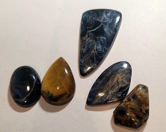 Pietersite Loose Cabochon Gemstones Jewelry Supply