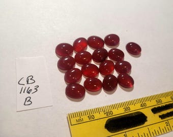 Carnelian 8x10 Oval Cabochon Gemstones Jewelry Supply