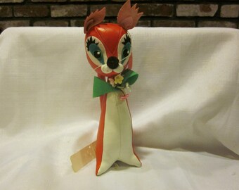 vintage stuffed animals 1960's